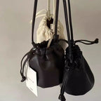 Drawstring Bucket Bag