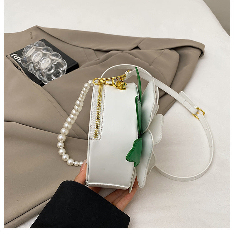 Sculpted Flower Evening Bag
