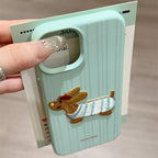 Dachshund Patch iPhone Case