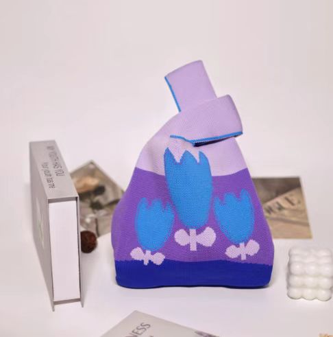 Knitted Animal Tote Bucket Bag - Modomu