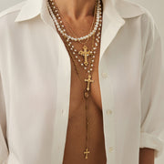 Gold Cross Necklace