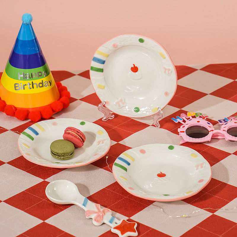 Hand Painted Ins Style Bowl