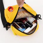 Canvas Cartoon Crossbody