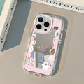 Pink Animal Mirror Phone Case