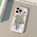 Pink Animal Mirror Phone Case