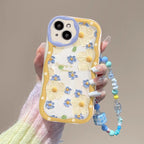 Painted Blossom Wave Phone Case – Blossom Strap Designs
