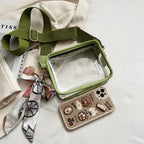 Clear Box Crossbody Bag