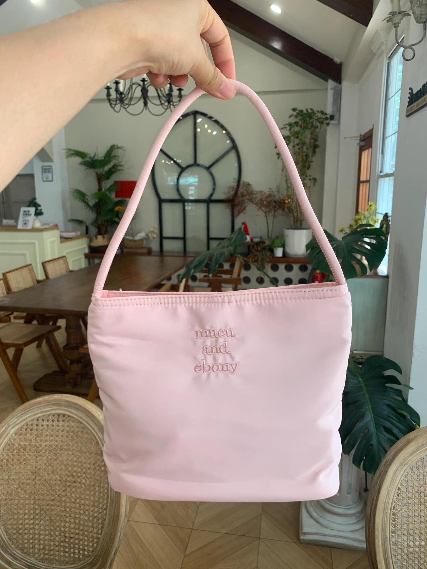 Nylon Bucket Handbag
