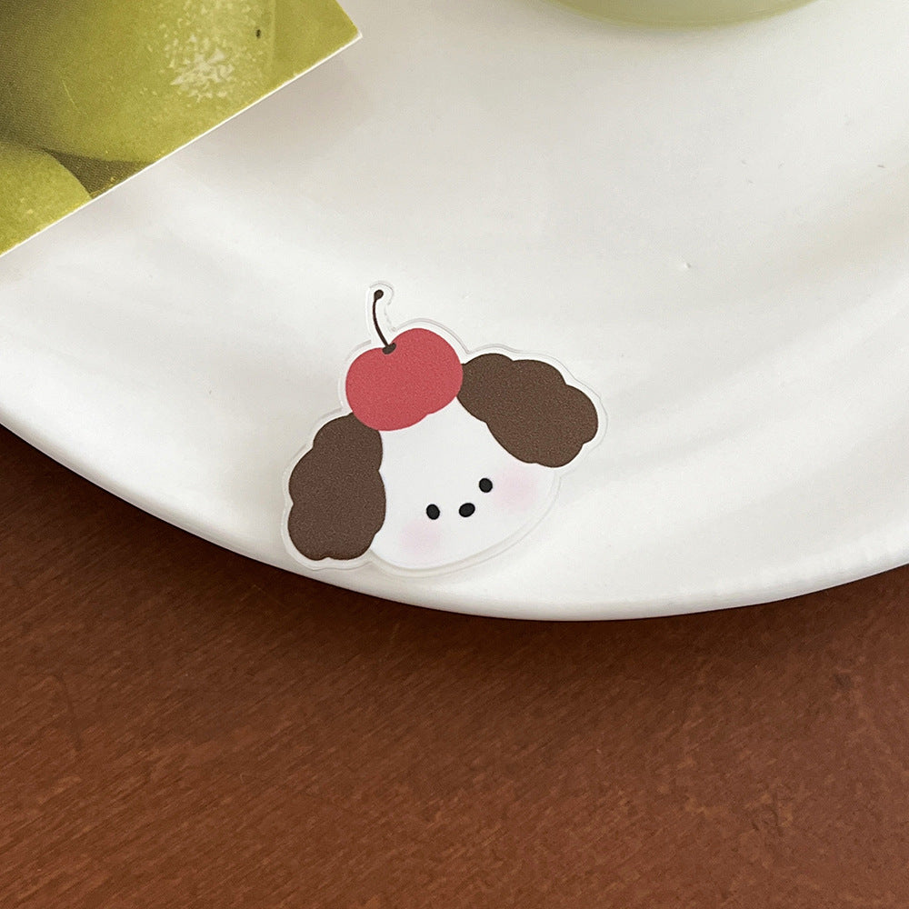 Cartoon Elephant Acrylic Brooch - Modomu