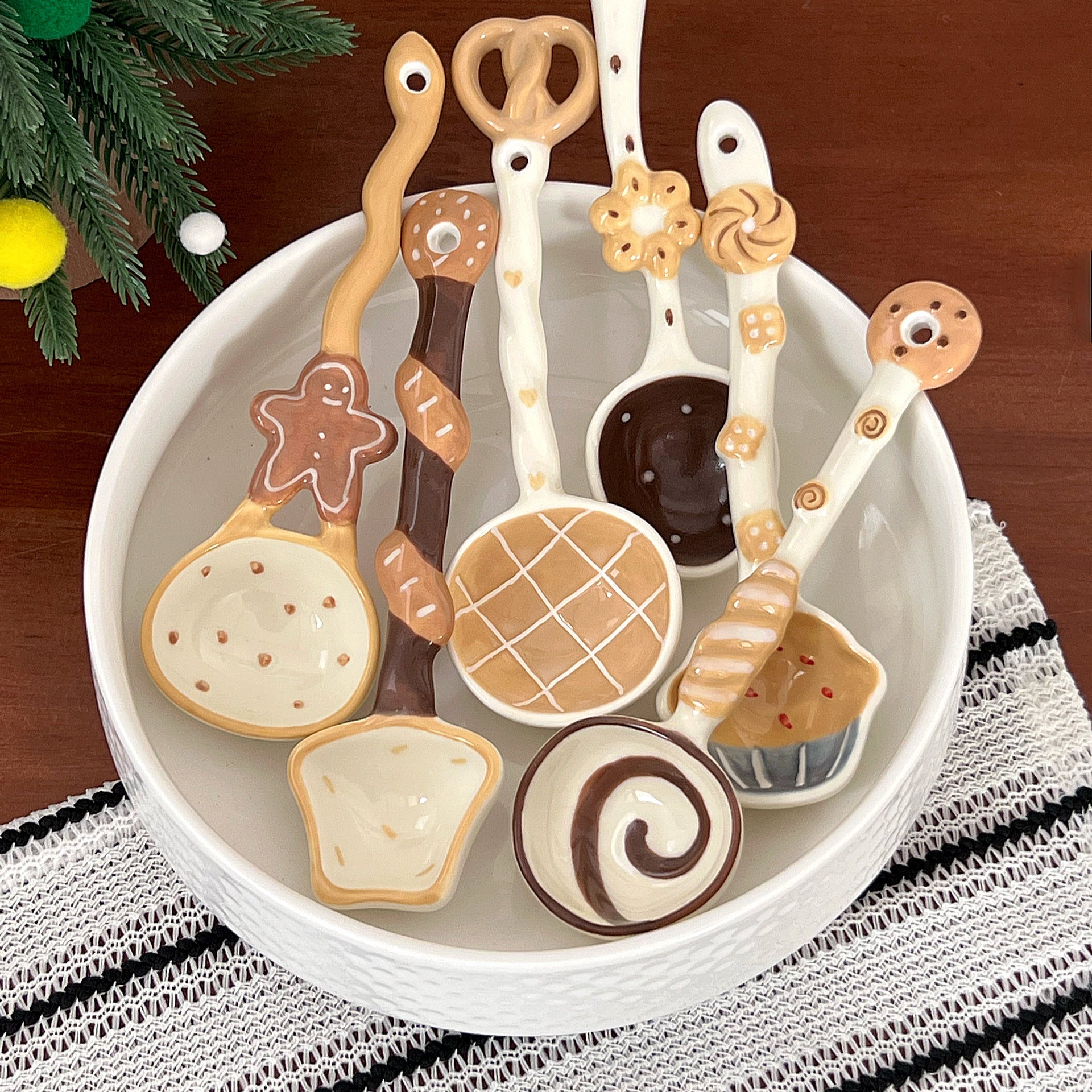 Cute Dessert Shape Ceramic Spoon - Modomu