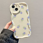 Lilac Tulip Wave Phone Case
