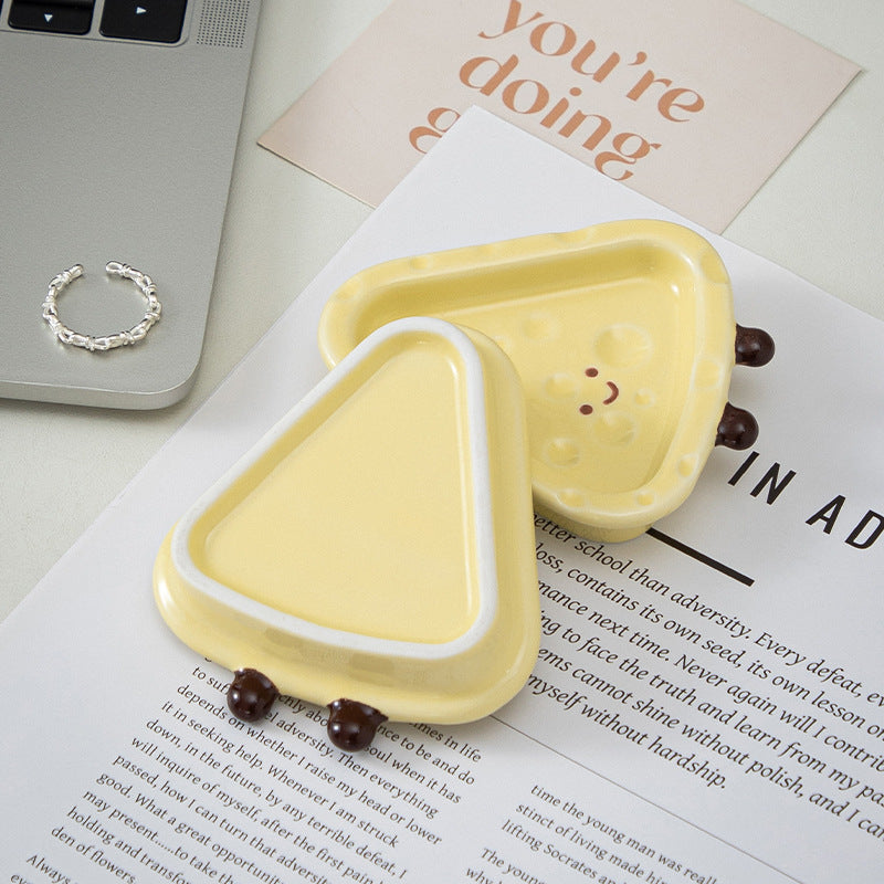 Creative Ceramic Cheese Plate Ornament - Modomu
