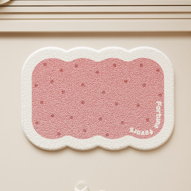 Speckled Biscuit Bath Mat