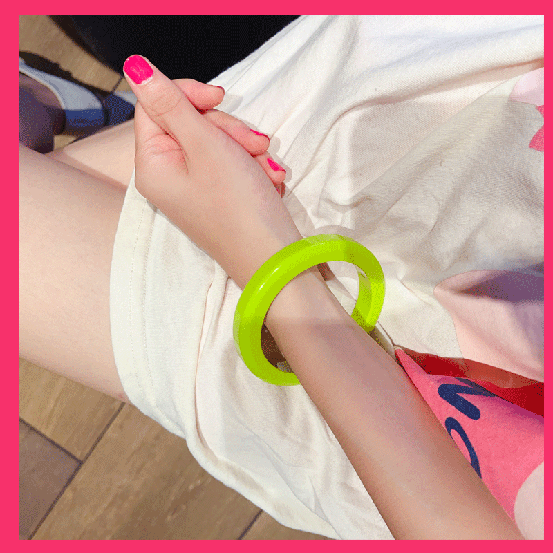 Acrylic Bracelet Simple Modern - Modomu