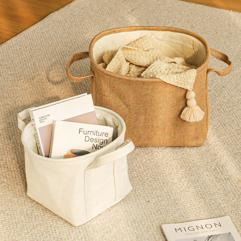 Thickened Fabric Laundry Basket