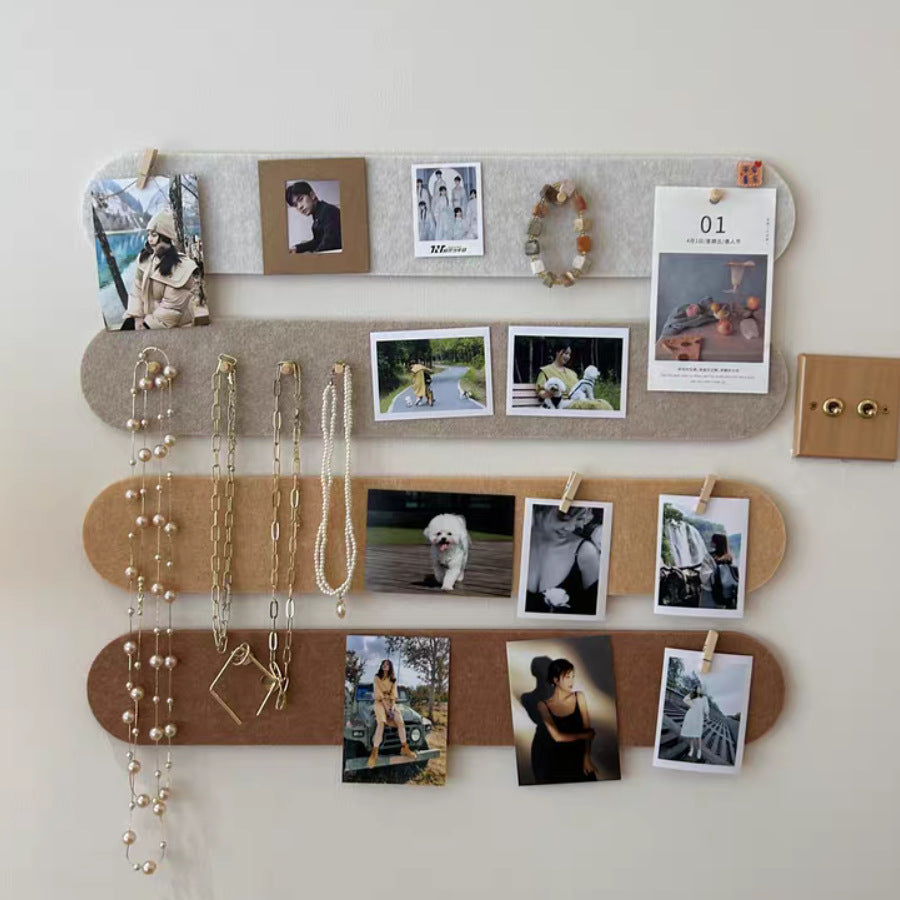 Felt Photo Wall Pin Board