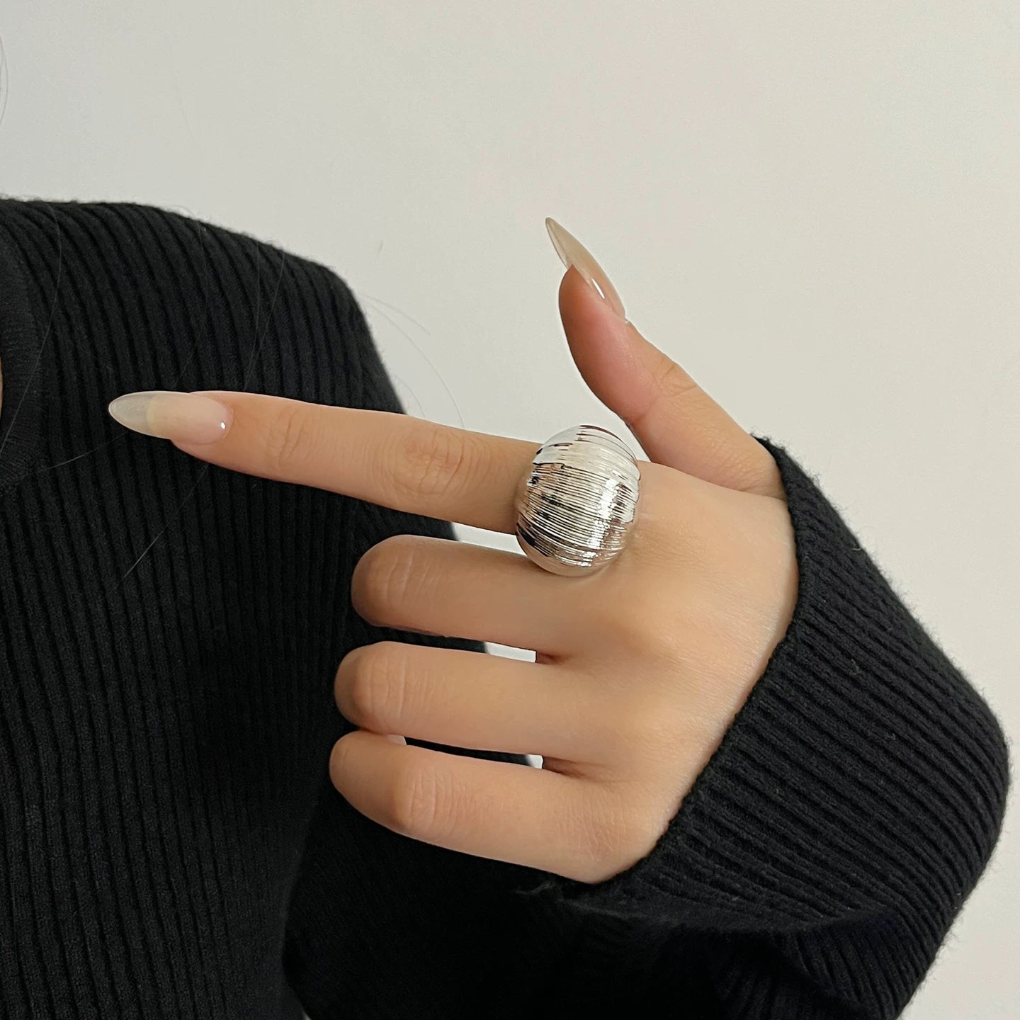Textured Open Arch Ring - Modomu