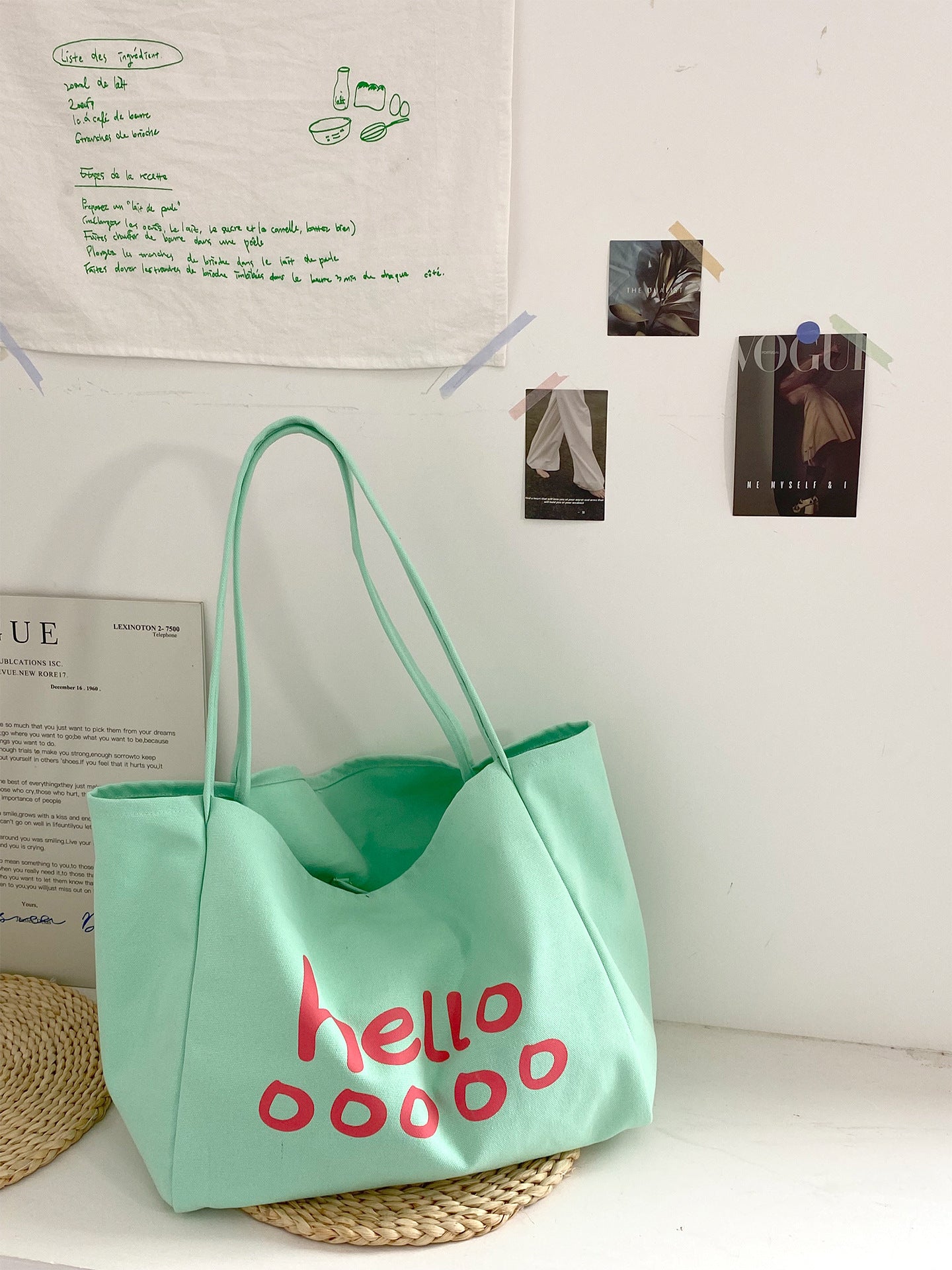 Large Capacity Canvas Shoulder Bag - Modomu