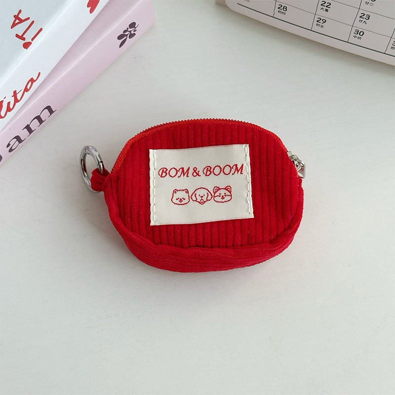 Cute Bunny Canvas Card Holder - Modomu