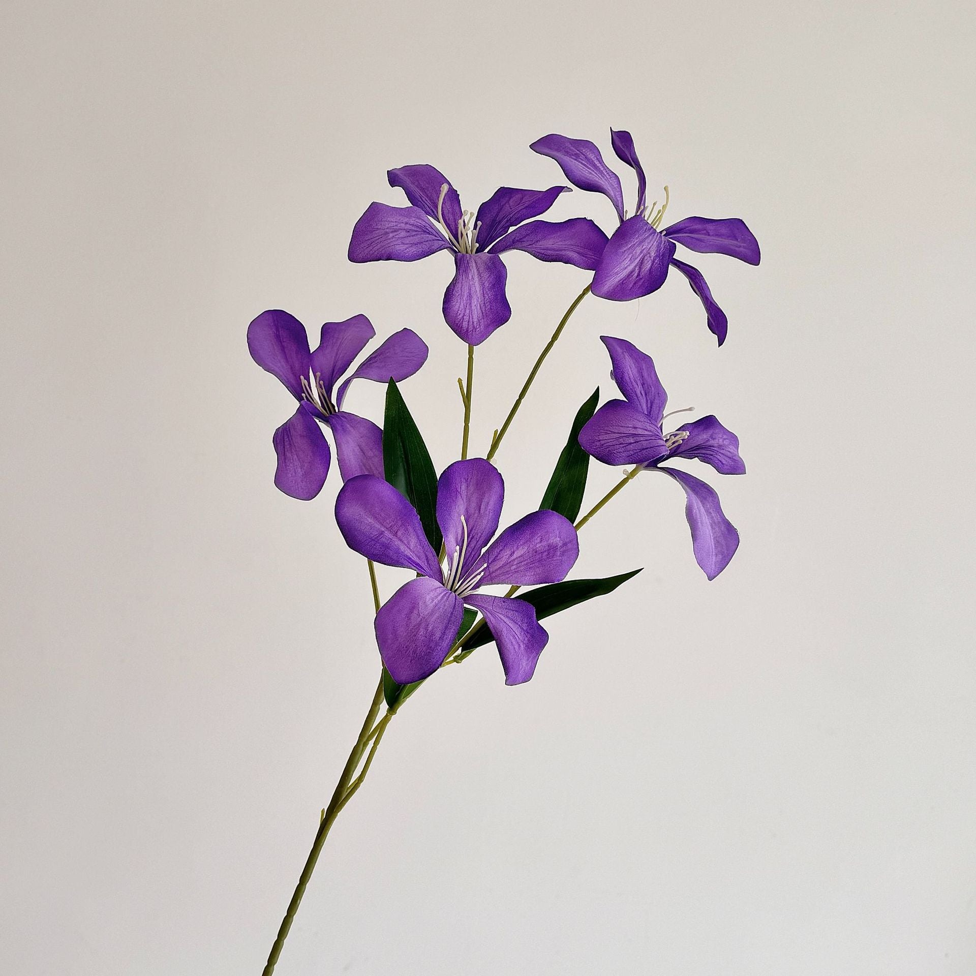 Flame Orchid Artificial Flower Stem - Modomu