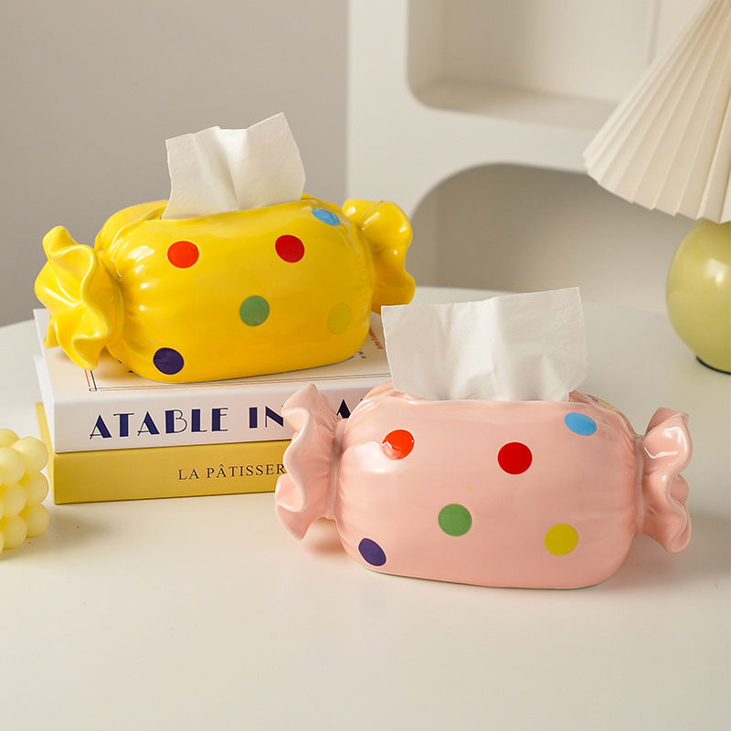 Ceramic Candy Tissue Box - Modomu