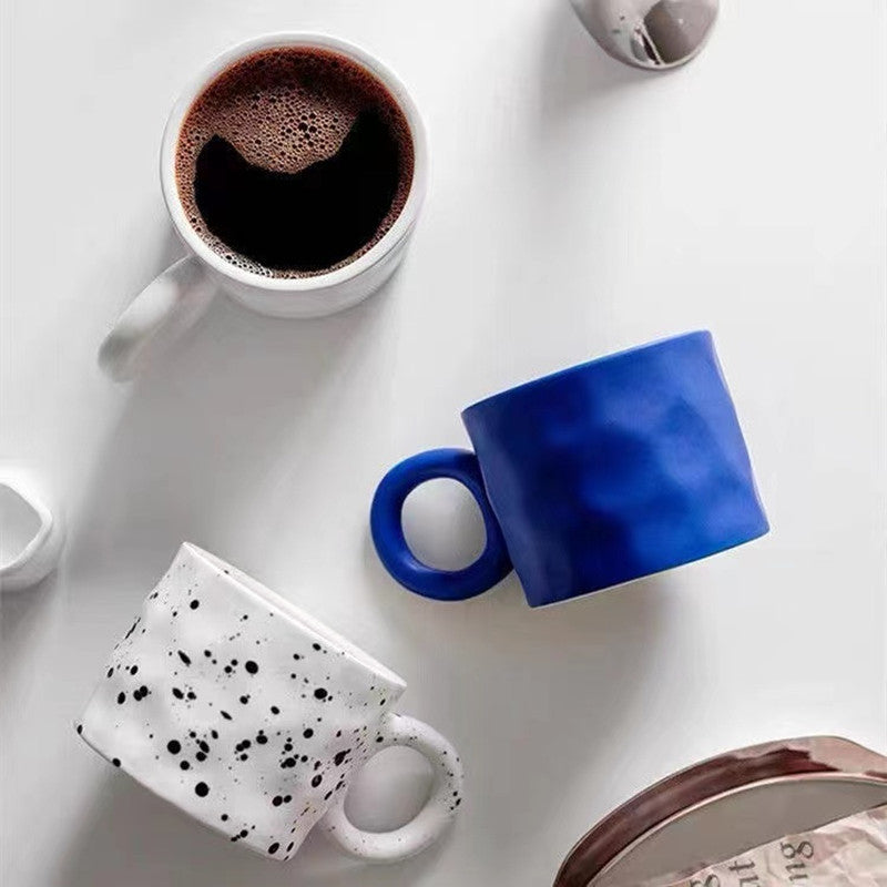 Big Handle Ceramic Coffee Mug