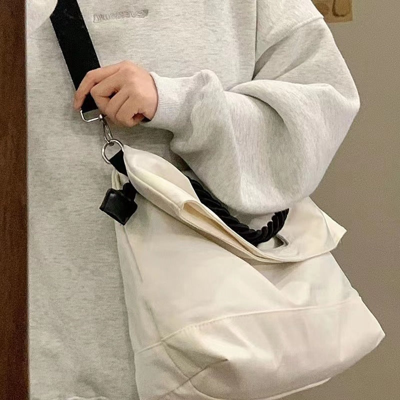 Fold Over Messenger Bag
