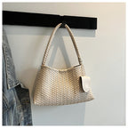 Woven Underarm Bag Set