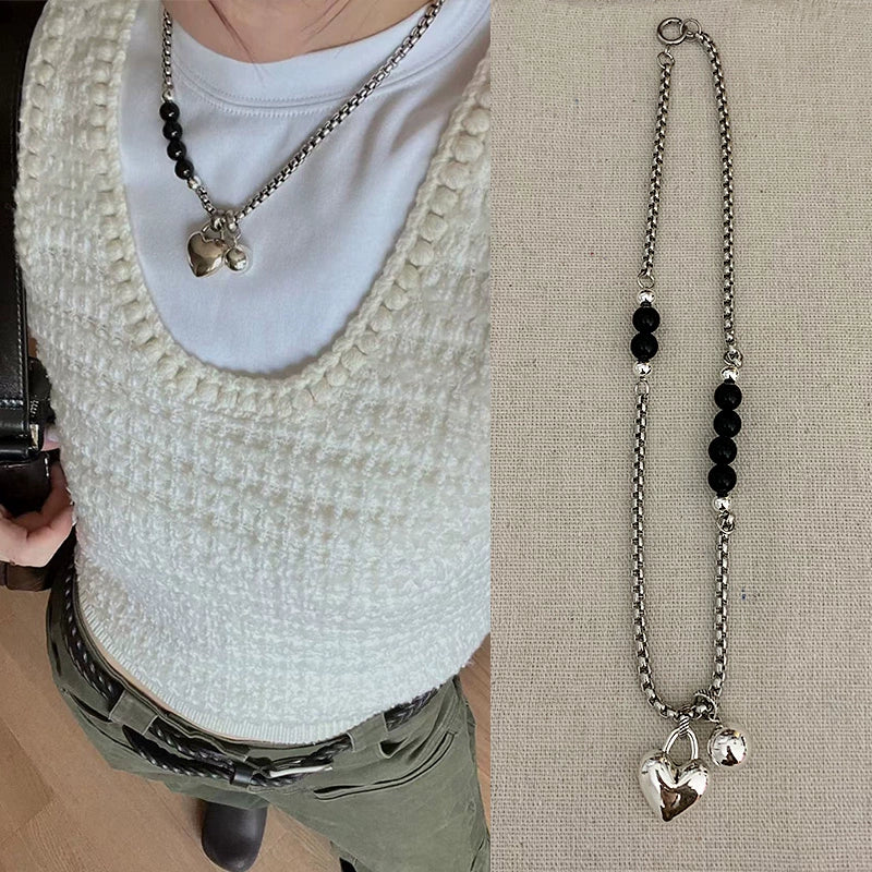 Love Pendant Agate Necklace - Modomu