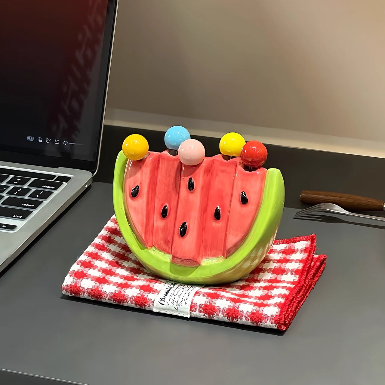 Watermelon Fruit Fork Storage Jar - Modomu