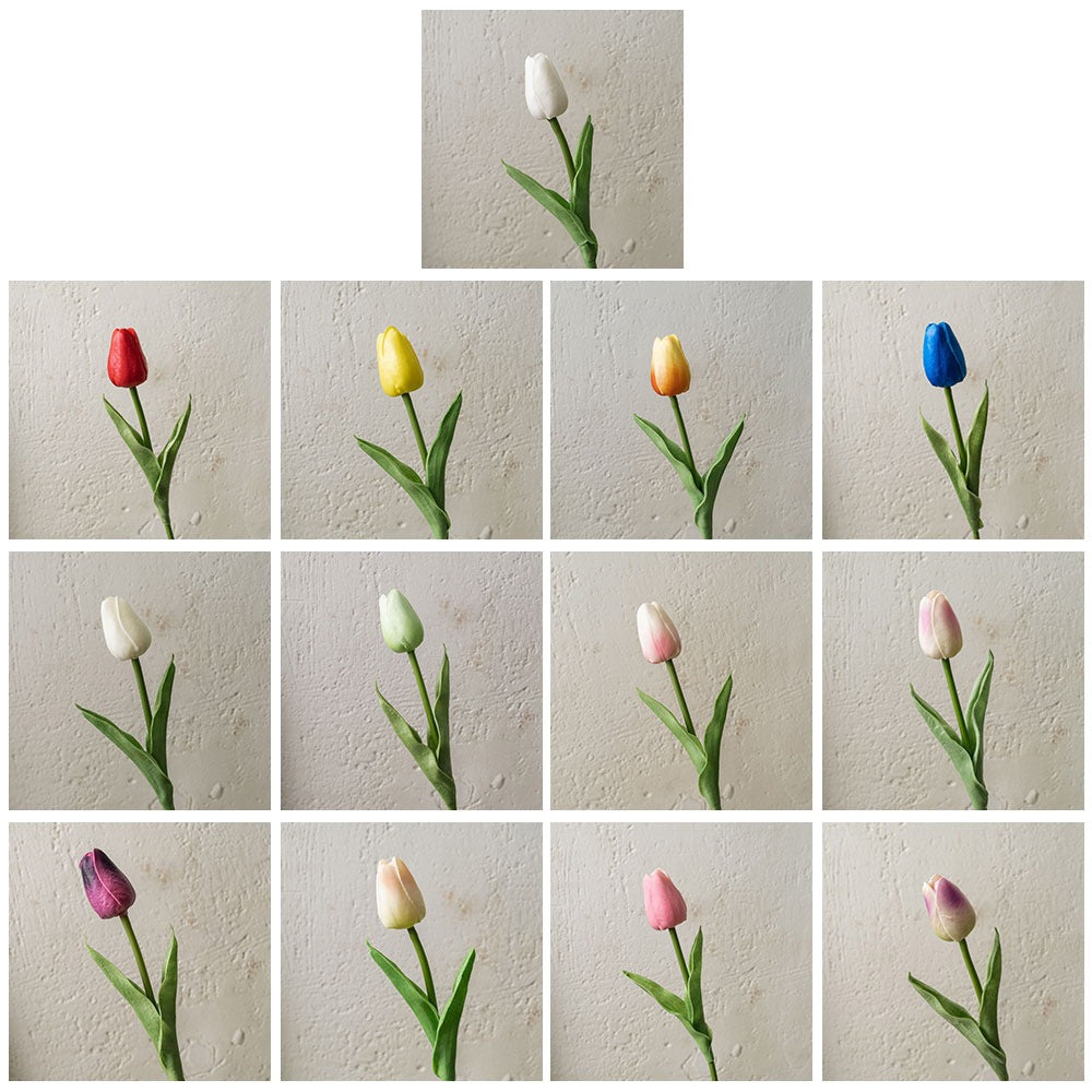 Mini Tulip Artificial Flower Stem