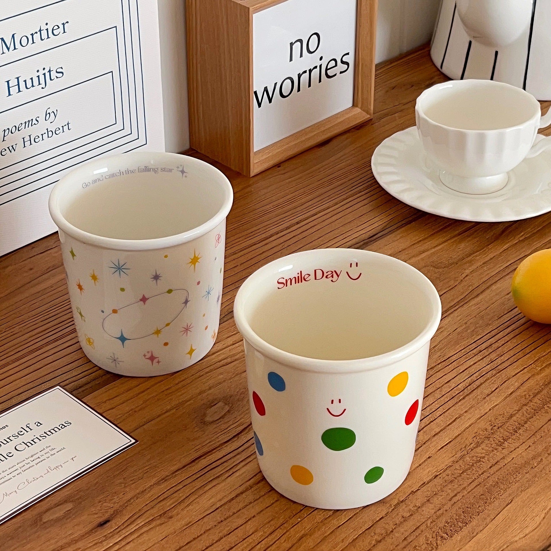 Smiley Ceramic Coffee Mug - Modomu