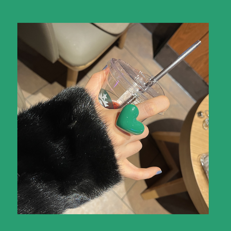 Exaggerated Floral Heart Ring - Modomu