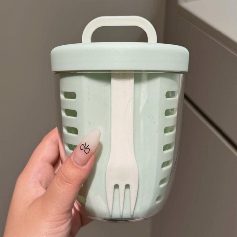 Fruit Cup with Built-In Fork - Modomu