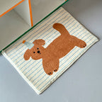Party Hat Puppy Bedside Rug