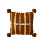Retro cat throw pillow cushion cover