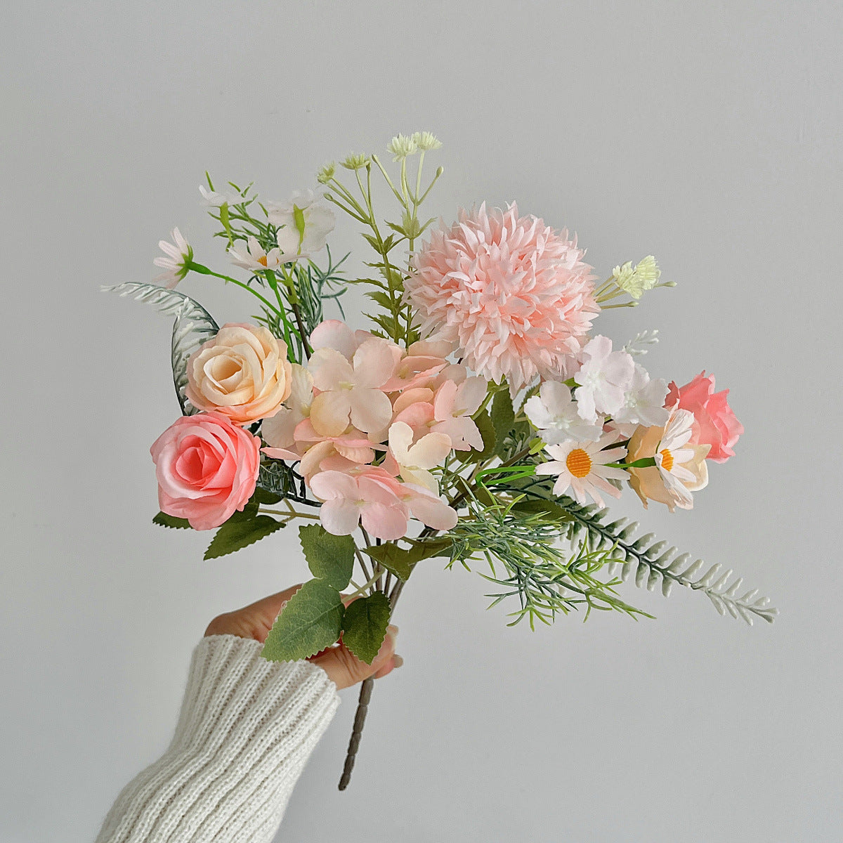 Artificial Rose Hydrangea Bouquet - Modomu