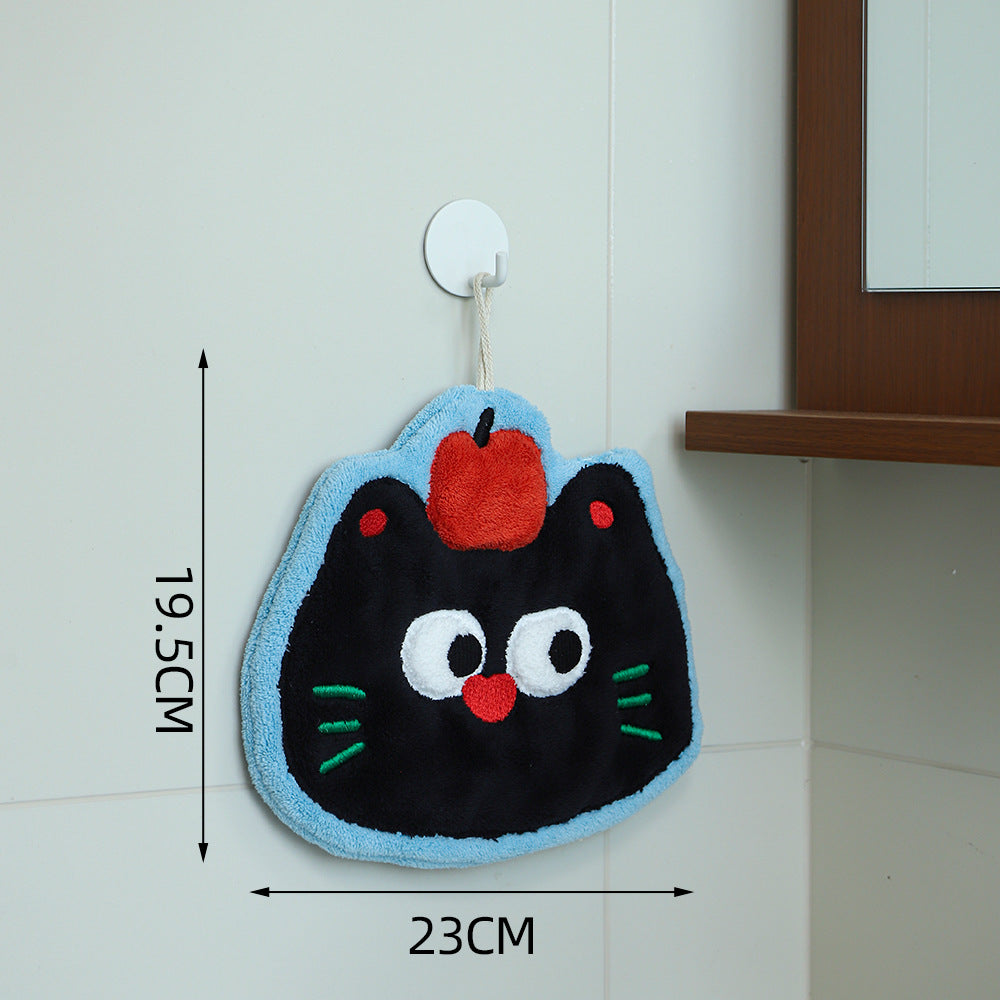 Cartoon Hanging Hand Towel - Cute cartoon