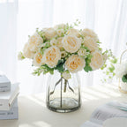 Artificial Peony Bouquet Arrangement