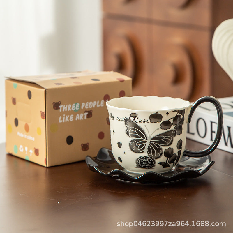 Retro Ceramic Coffee Cup Set - Modomu