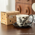 Retro Ceramic Coffee Cup Set - Modomu