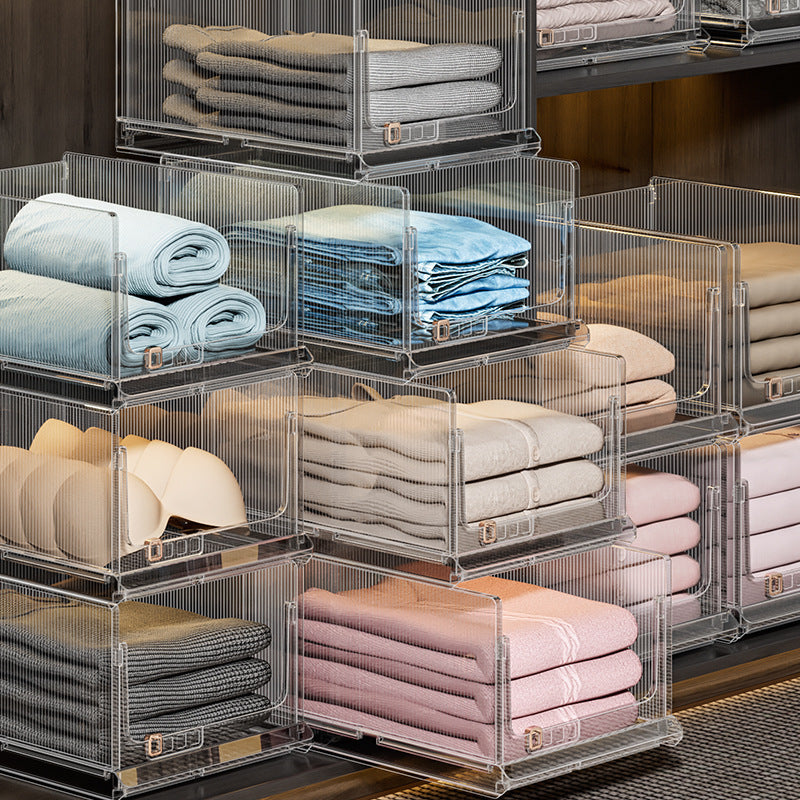 Stackable Wardrobe Storage Basket