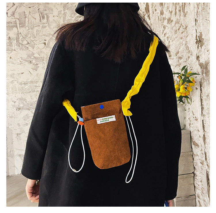 Corduroy Phone Pouch