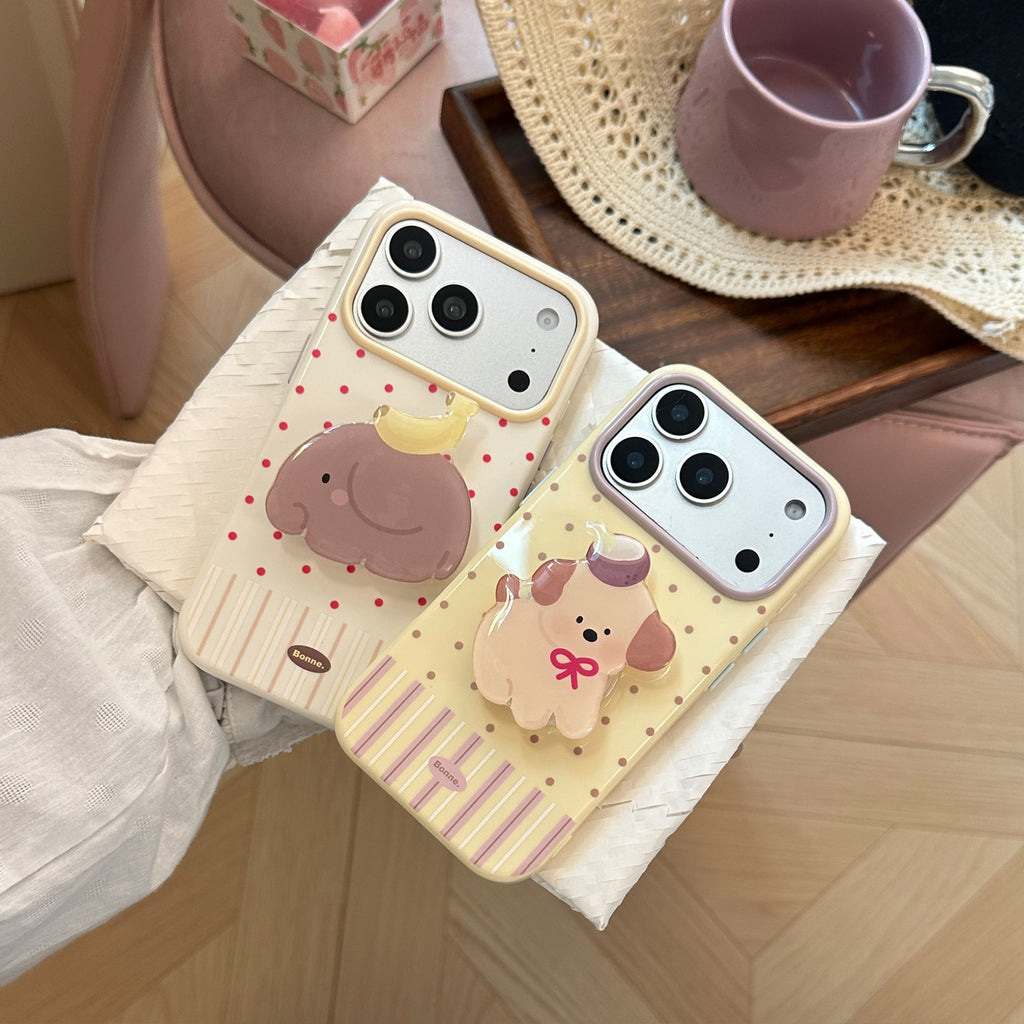 Polka Dot Critter Phone Case