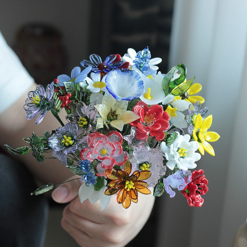 Glass Flower Bouquet Ornament - Modomu