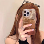Coffee Foil Gradient iPhone Case