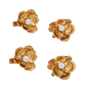 Pearl Flower Hair Clip