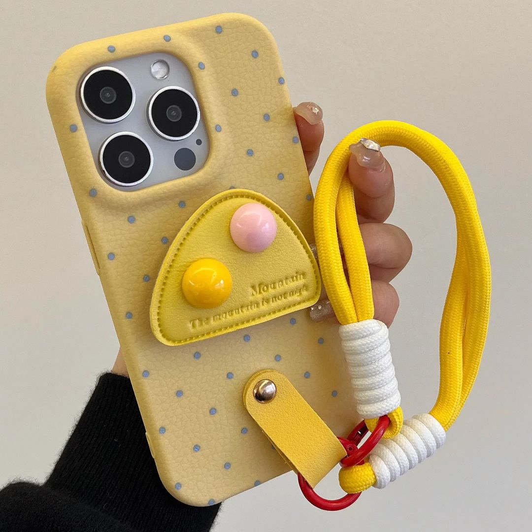 Leather Phone Case With Bracket