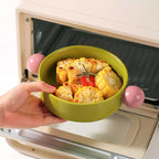 Contrast Handle Ceramic Salad Bowl - Modomu