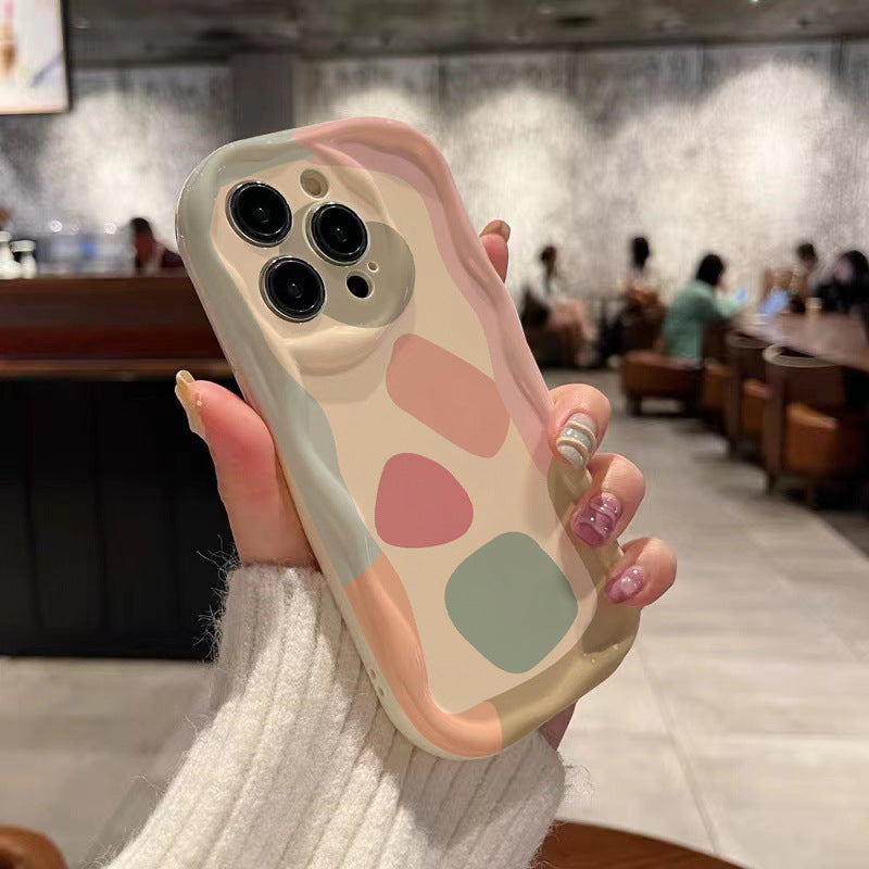 Pastel Blob Wavy Phone Case